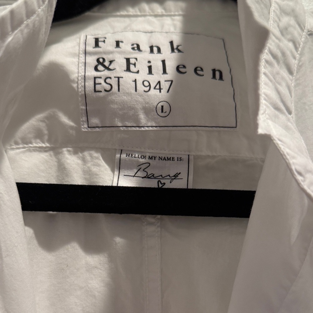 Frank & Eileen Classic White Button-Down Shirt - Picture 2 of 4